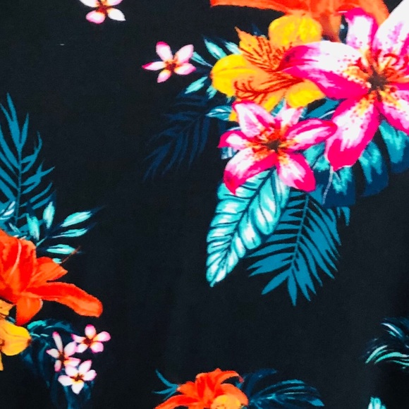 $10 SALE! NWT 2pc MINETTE Black Floral Bodycon Jumpsuit & Duster Set - Picture 3 of 16